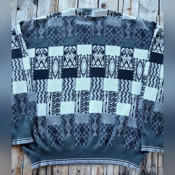 vintage '70s Pronto Uomo knit sweatermen's size Large